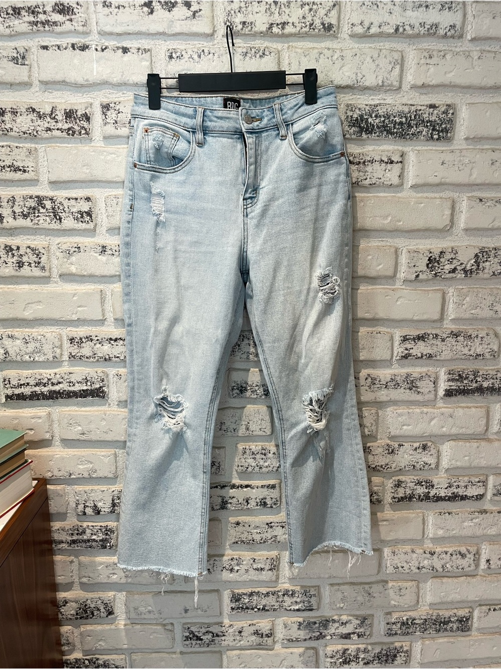 BDG kick Flare High Rise Jeans light wash